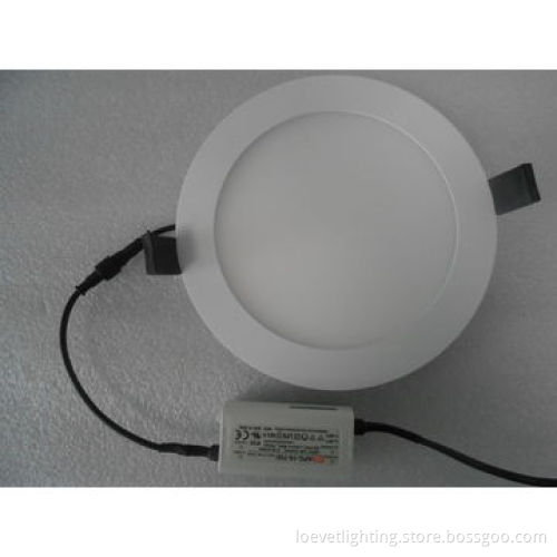 Meanwell LED round panel light 8W
